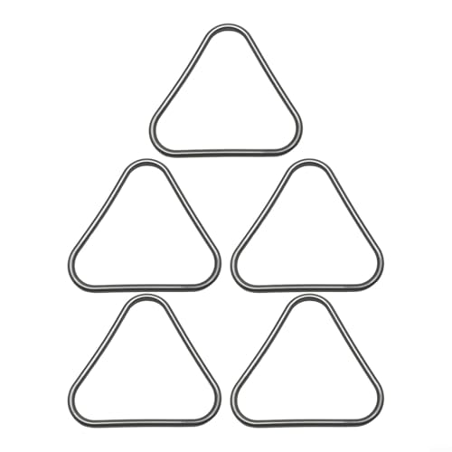Triangular Druckdichtring für Hochdruckreiniger für Karcher K2 K3 K4 9.081-422.0, Robustes Metall, 1/2/4/5/10 Stück zur Auswahl für Garten- und Außenreinigung(5pcs) von URPIZY