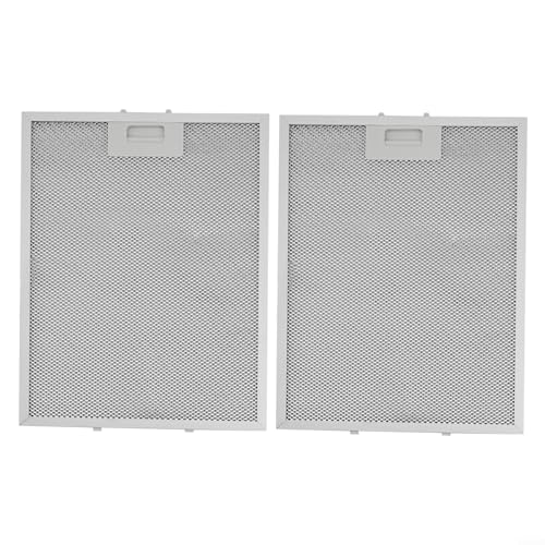 URPIZY 2 Stück Dunstabzugshauben Filter 280X371x9mm Aluminium Fettfilter Metallgitter Abluftfilter Silber Austauschbar Waschbar Für Küchen Abzugshauben URPIZY 2 Stück Dunstabzugshauben Filter 280X371x9mm Aluminium Fettfilter Metallgitter Abluftfilter Silber Austauschbar Waschbar Für Küchen Abzugshauben von URPIZY