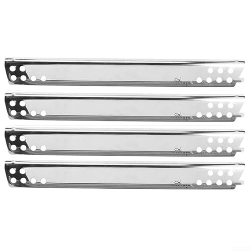 URPIZY 202 Edelstahl Brennerrohr Set Für Charbroil Performance Gasgrill, 4 Teleskop-Brennerrohre 127-220mm Für Gleichmäßige Hitzeverteilung, Korrosionsbeständig, Einfach Zu Montieren(B) von URPIZY