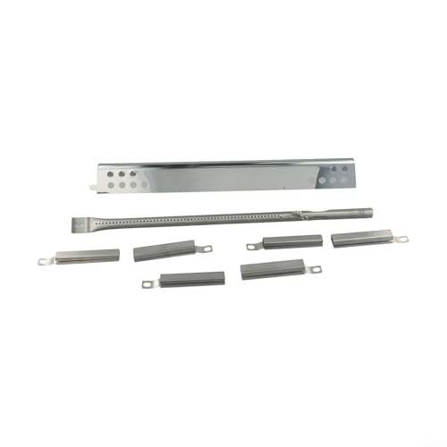 URPIZY 202 Edelstahl Brennerrohr Set Für Charbroil Performance Gasgrill, 4 Teleskop-Brennerrohre 127-220mm Für Gleichmäßige Hitzeverteilung, Korrosionsbeständig, Einfach Zu Montieren(C) von URPIZY