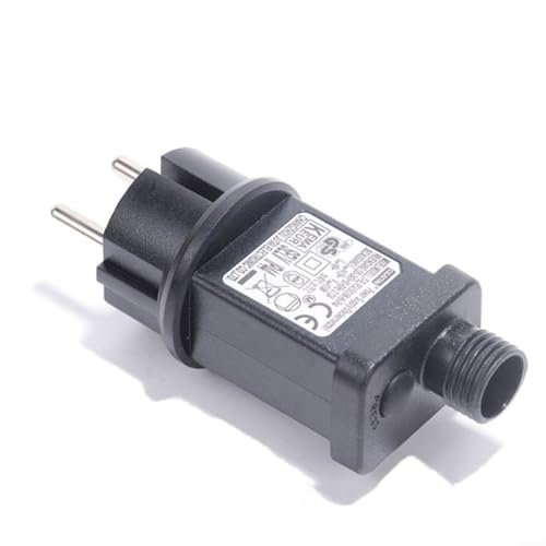 URPIZY 24V/4.5V Max 3.6W LED-Netzteil, IP44 LED-Transformator Niederspannung LED-Adapter Treiber Ersatz für Weihnachtsbeleuchtung, Lichterketten(4.5V) von URPIZY