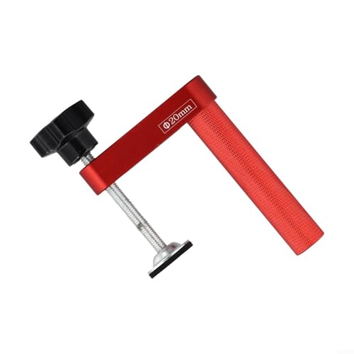URPIZY Aluminium Holz-Niederhalter 19/20mm Schnellspannklemme für Werkbank Tischler Zimmermann Werkstatt(20mm) von URPIZY