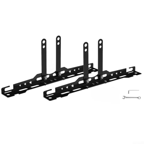 URPIZY Auto Radausrichtungswerkzeug Für Autofahrzeuge Spureinstellung Messwerkzeug Mit Metallkonstruktion Für SUV LKW PKW Allrad(Black) von URPIZY