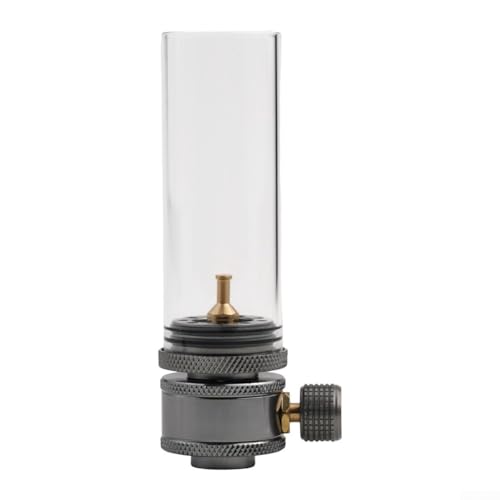 URPIZY Camping Gas Laterne Kopf Aluminium Legierung Verstellbar Leicht Tragbar Für Wandern Picknick Outdoor Abenteuer Mit Warmem Gemütlichem Licht Kompatibel Mit Standard Gasflaschen von URPIZY