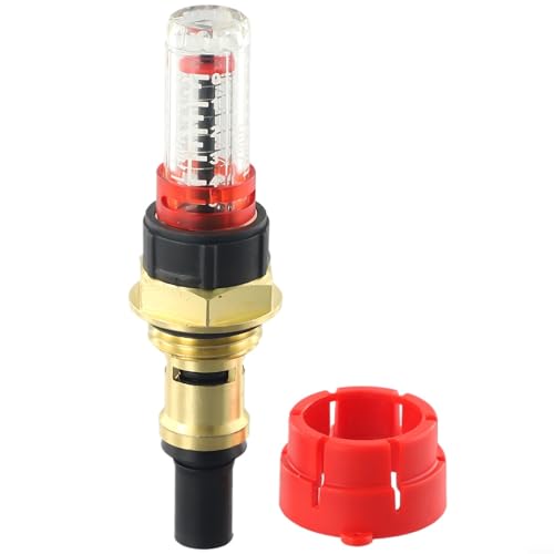 URPIZY Durchflussmesser DN25 für Fußbodenheizung - Regler, Verteiler - Durchflussmengen von 0-5 l/min(1 Stück) von URPIZY