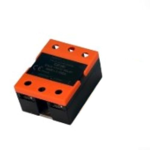 URPIZY GSR1 Einphasen Solid State Relais 10-100A DC zu AC 3-32VDC Eingang 24-480VAC Ausgang mit Nullspannungsschaltung Flammhemmendes Gehäuse Schnelle Wärmeableitung(GSR1-1-25DA) von URPIZY