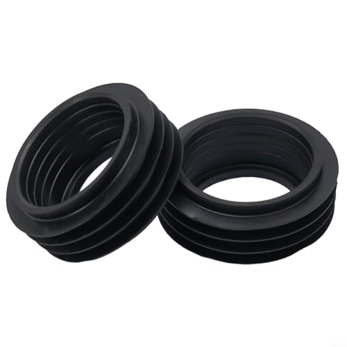 URPIZY Gummikegel-Dichtung, Ersatzzubehör für Geberit Innenbündigrohr, für 40 mm verdeckte Biegung 119.668.00.1 (2 Stück), L9S9BPPDO358E9K9TWTR41HVC4 von URPIZY