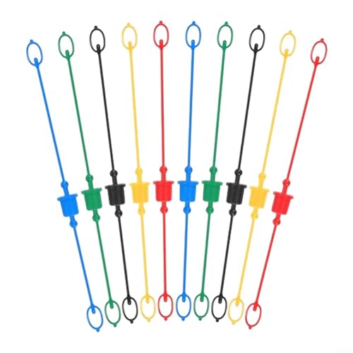 URPIZY Hydraulische Schnellkupplung Staubschutzkappe Set 1/2 Zoll Flach Profil ISO5675 Gummi Kunststoff Abdeckkappe Für Männliche Und Weibliche Anschlüsse An Traktoren Bagger Landmaschinen(10PCS) von URPIZY