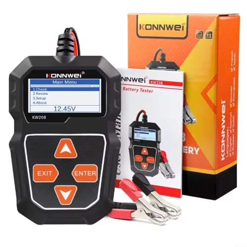 URPIZY KW208 Autobatterie Testgerät 6V 12V Batterietester Mit Ladesystem Analyzer Für AGM Gel Batterien 100-2000CCA Digital Diagnosewerkzeug Mit Mehrsprachiger Unterstützung URPIZY KW208 Autobatterie Testgerät 6V 12V Batterietester Mit Ladesystem Analyzer Für AGM Gel Batterien 100-2000CCA Digital Diagnosewerkzeug Mit Mehrsprachiger Unterstützung von URPIZY