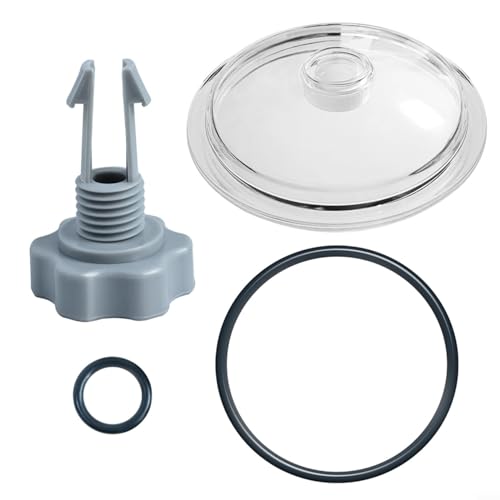 URPIZY Laubfangdeckel mit O-Ring & Ventil für Intex SF80110-1 12 Zoll Sandfilterpumpe von URPIZY