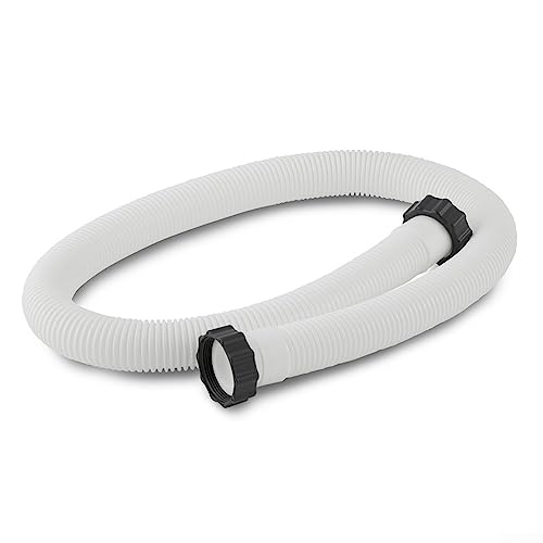 URPIZY Poolschlauch Ø 38mm für Intex 29060E, Pool Filter Ersatzschlauch mit Muttern Set, Schwimmbad Ersatzschlauch 59 Zoll lang von URPIZY