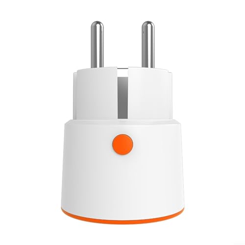 URPIZY 𝐒𝐦𝐚𝐫𝐭 𝐏𝐨𝐰𝐞𝐫 𝐏𝐥𝐮𝐠𝐬 - Zigbee Smart Plug mit Mess- & Timerfunktion, Tuya App Control, Notification Push, 16A Zigbee Steckdose kompatibel mit für Alexa, für Google Home(1 Packung) von URPIZY