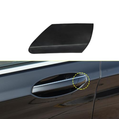 URPIZY Türgriffabdeckung Schlüsselloch Für BMW 7Er G11 G12 2015-2022 Fahrertür Außen Ersatzteil ABS Kunststoff Direkter Austausch(Carbon Black) von URPIZY