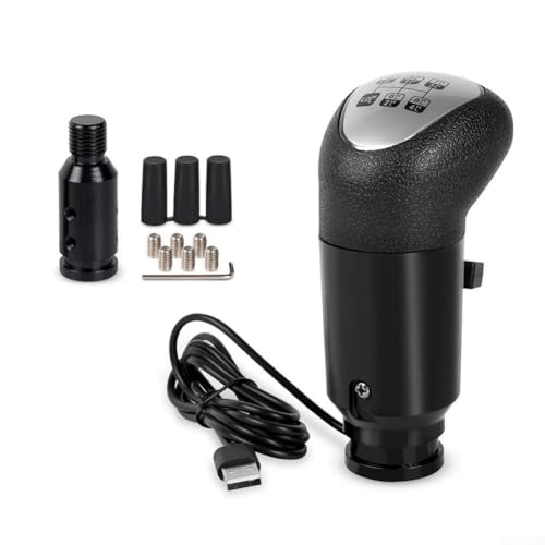 URPIZY USB-LKW-Simulator-Schalthebel Für ETS2 PC-Rennspiele Für Logitech G29 G27 G25 H-Schaltung 18-Gang-Schaltknauf Hochgeschwindigkeits- Und Niedriggeschwindigkeitsgang URPIZY USB-LKW-Simulator-Schalthebel Für ETS2 PC-Rennspiele Für Logitech G29 G27 G25 H-Schaltung 18-Gang-Schaltknauf Hochgeschwindigkeits- Und Niedriggeschwindigkeitsgang von URPIZY