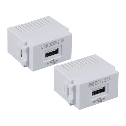 URPIZY USB Power Module Interface Adapter Switch 220V to 5V 2.1A Fast Charging Panel for Mobile Phone MP4(2pcs) von URPIZY