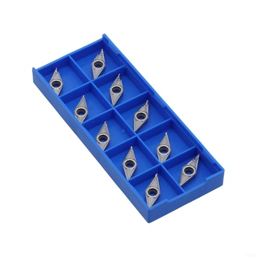 URPIZY VCGT110304-AK H01 Hartmetall-Wendeschneidplatten CNC Drehwerkzeuge Schneidplatten Für Aluminium Bearbeitung Mit Verschleißfestigkeit von URPIZY