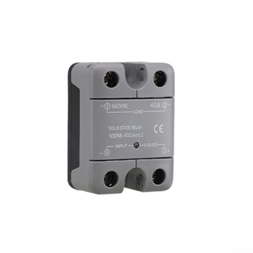 URPIZY VSR8 Halbleiterrelais Mit Abnehmbarer Abdeckung Und IP20-Schutz Für Die Sicherheit In Elektronischen Haushaltsgeräten Und Industriellen Automatisierungsanwendungen(VSR8-40DA48Z) von URPIZY