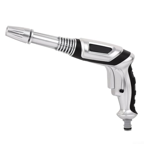 URPIZY Verstellbare Sprühbrause Für Gartenschläuche Mit Hohem Wasserdruck Und 3 Modi, Auslaufsicheres Design Für Verschiedene Reinigungsanforderungen Im Außenbereich(A) von URPIZY