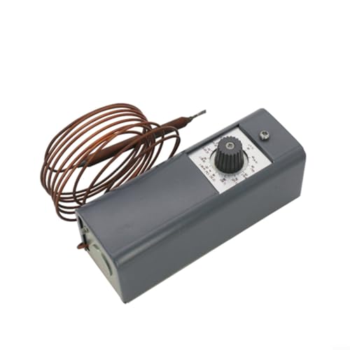 URPIZY W1609-101 Kühlschrank Thermostat Temperaturregler Schalter Für Kühlgeräte -30°F Bis 90°F Wandmontage Mit Dual-Skala Anzeige Fahrenheit Celsius von URPIZY