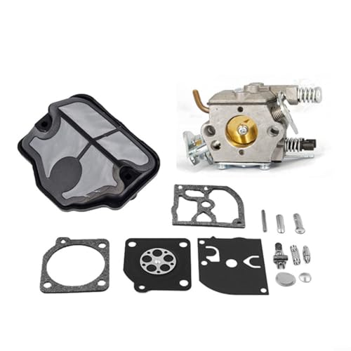 Vergaser Kit für HUA Kettensäge 36 41 136 137 141 142 Ersatz für OEM 530071987 530035482 für ZAMA C1Q W29E mit Luftfilter und Reparatursatz zur Wiederherstellung der Motorleistung Vergaser Kit für HUA Kettensäge 36 41 136 137 141 142 Ersatz für OEM 530071987 530035482 für ZAMA C1Q W29E mit Luftfilter und Reparatursatz zur Wiederherstellung der Motorleistung von URPIZY