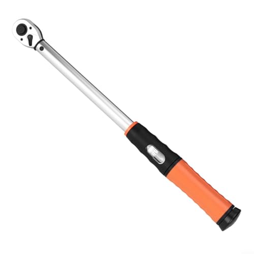 Verstellbarer Drehmomentschlüssel mit Sichtanzeige 72-Zahn Ratschenmechanismus ±3% Genauigkeit für präzise Automobilreparaturen aus 40CR Stahl mit Komfortgriff(C) von URPIZY