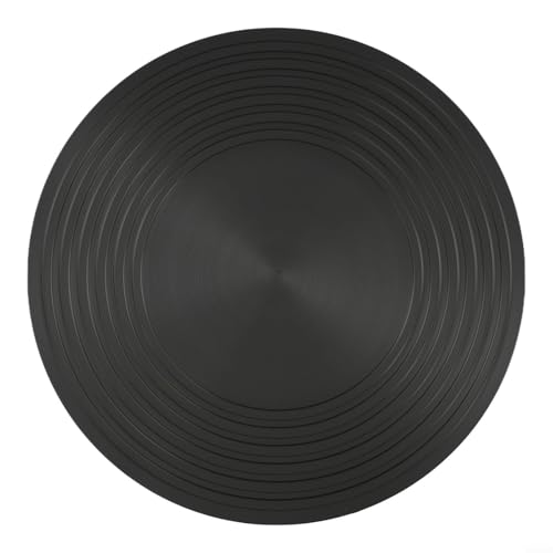 Wärmediffusorplatte Rutschfest Edelstahl Thermopad Für Glas Kochgeschirr Gleichmäßige Und Schnelle Erwärmung Anti-Verbrennungsgriff In 20cm 24cm 28cm Optimale Wärmeübertragung Für Küche(28cm) von URPIZY