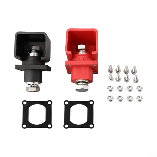 Wandmontierte Reihenklemme 2X 300A DC500V Energiespeicher Anschluss IP67 Schutz Hochstrom Kupferklemme Panelmontage PA66 Lebensdauer für Lithium Batterie und Schrank von URPIZY