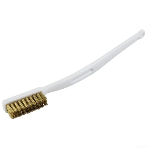 Wire Copper 1PCS Handle Brass Machine Polishing Silver Stainless Steel (Copper Wire) von URPIZY