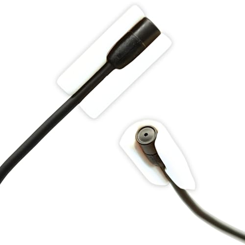 URSA Straps URSA MiniMount. Schlank, flach und aus gehärtetem Kunststoff. Handgefertigt für ein glattes Tragegefühl. Enthält 5x hypoallergene MiniMount Stickies (Weiß, Sennheiser MKE2) von URSA Straps