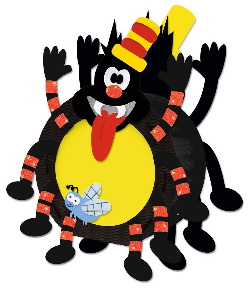 URSUS Bastelnaturmaterial URSUS Laternen-Bastelset 28 Spinne von URSUS