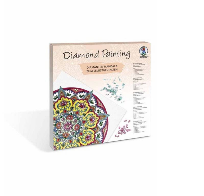 URSUS Bastelnaturmaterial URSUS Diamond Painting Mandala Set 3 URSUS Bastelnaturmaterial URSUS Diamond Painting Mandala Set 3 von URSUS