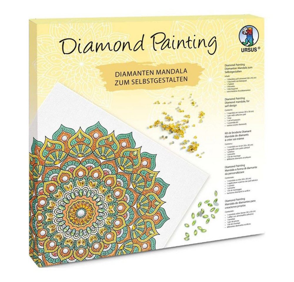 URSUS Umzugslaterne URSUS Diamond Painting Mandala Set 7 von URSUS