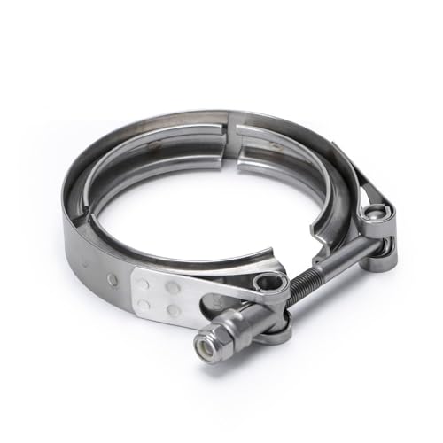 2" 2,25" 2,5" 2,75" 3" 3,5" 3,75" 4" Edelstahl Auto V-Band Männlich Weiblich Auspuffflansch V-Band Klemmen V-Band Klemmen Kit Clip, VCN275 von URTYP