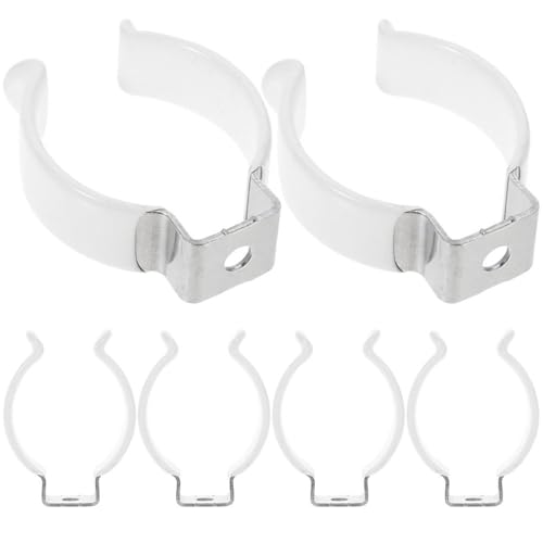 5 Stück Federklammern aus Frottee mit Gummi – Robuste Rohrhalter für 12–32 mm Rohre, 5 Stück T9 von URTYP