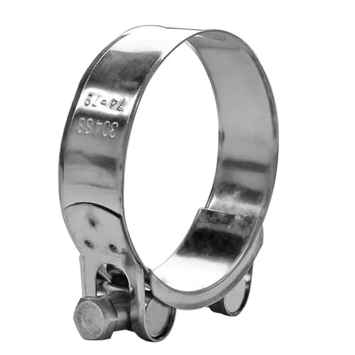 Edelstahl-Schlauchschellen, Abluft- und Wasserrohre, langlebige Dichtungsreparatur, Schweißwerkzeuge, 48,51 mm von URTYP