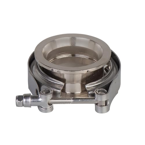 SS304 2 2,25 2,5 3 3,5 4 V-Band-Klemme 3 Zoll V-Band 4 Zoll Auspuffflansch 76 mm Turbo-Auspuff V-Band V-Klemmen-Kits, 2,25 Zoll von URTYP