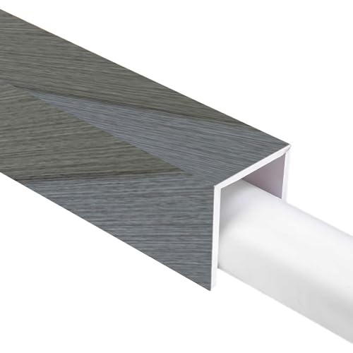 einhausung rohrabdeckung Abdeckschild Für Küchen- Und Badezimmerkanäle, Rohrabdeckungen Für Spülbecken Im Innen- Und Außenbereich, Rohrleitungsabdeckung(C,40 x 6cm/16 x 2.4in) von URUCHF