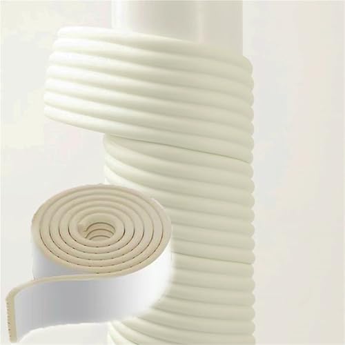 einhausung rohrabdeckung Rohrisolierungsschaumschlauch, Selbstklebendes Klebeband Für Schutz Von Gasleitungen Oder Wasserversorgungsrohren, Schallschutzrohr(12 X 8cm/4.7 x 3.1in) von URUCHF