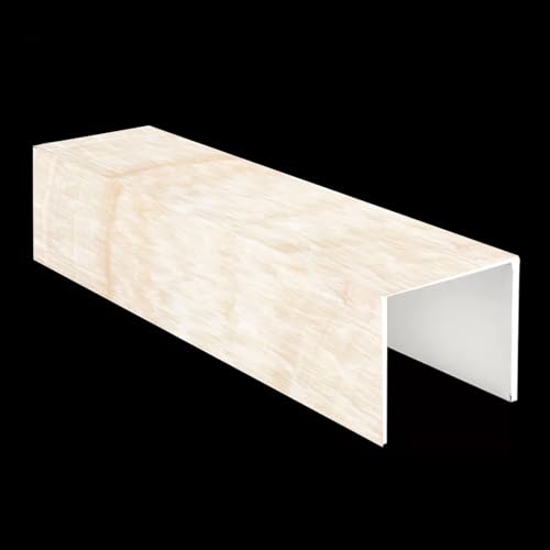 einhausung rohrabdeckung U-förmige Rohrabdeckungen Für Küchengasleitungen, Rohrleitungsabdeckung Für Ofenrohre Im Kellerhof, Abdeckungsgehäuse Für Herdentlüftungs(D,30 x 18cm/12 x 7in) von URUCHF