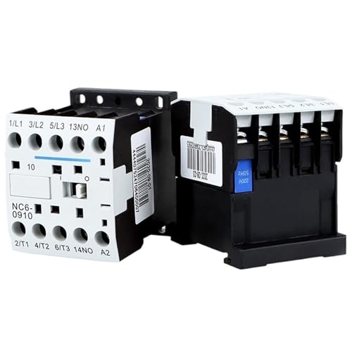 AC-Schütz NXC-09M10 NC6-0910 9A NXC-06M10 NC6-0610 6A 1NO Schließer 1NC AC220V 24V 380V 1Pcs(NXC-06M10 AC,24V) von URUJAMOY