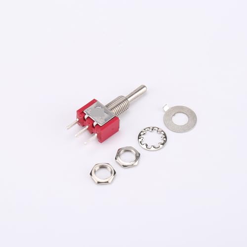 Einzelner selbstrückstellender 6MM 3A 250V PCB-Kippschalter MTS-113A2 EIN-AUS-(EIN) Kleiner Kippschalter 1St von URUJAMOY