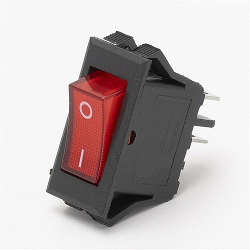 KCD3-2-101C 16A 250V KCD3 Wippschalter 2Pin Schwarzes Gehäuse EIN-AUS SPST Led Wippschalter 1St KCD3-2-101C 16A 250V KCD3 Wippschalter 2Pin Schwarzes Gehäuse EIN-AUS SPST Led Wippschalter 1St von URUJAMOY