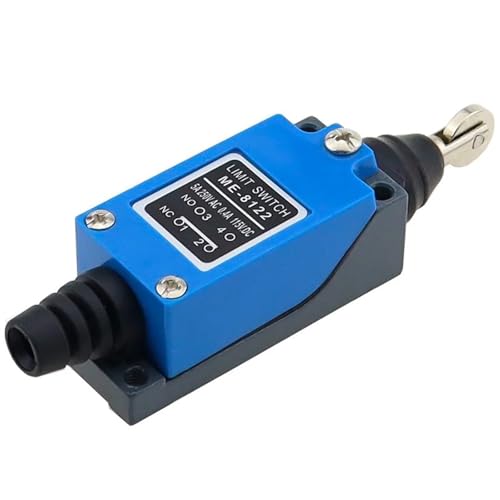 ME-8108 Rotary Einstellbare Roller Mini Endschalter TZ-8108 AC250V 5A NO NC 8108 8104 8111 8112 8122 8166 9101 1Pcs(ME-8122) von URUJAMOY