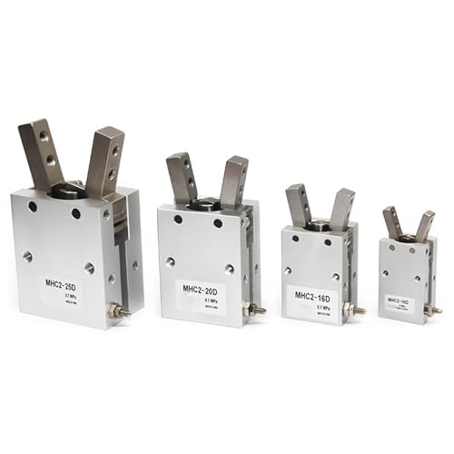 MHC2-10D MHC2-16D MHC2-20D MHC2-25D Winkelausführung Doppeltwirkend Luftgreifer Standard-PneumatikzylinderB 1St(MHC2-16D) von URUJAMOY