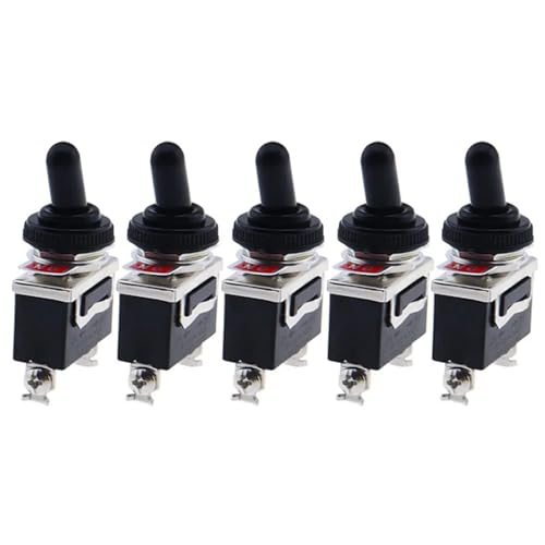 Power SPST Wippschalter 2 Pin Heavy 15A 250V EIN/AUS Wippschalter E-TEN1021 5St Power SPST Wippschalter 2 Pin Heavy 15A 250V EIN/AUS Wippschalter E-TEN1021 5St von URUJAMOY