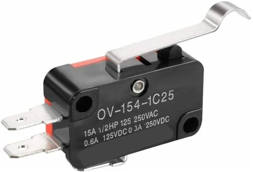 V-151-1C25/V-152-1C25/V-153-1C25/V-154-1C25/V-155-1C25/V-156-1C25/V-15-1C25/V-15-1B5 Momentaner Endschalter 1 Stück(V-15-1c25) von URUJAMOY