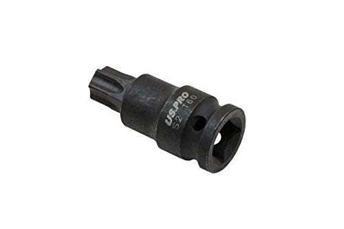US PRO Tools 1/2 Zoll DR Impact Torx-Bit-Stecknuss, T60 x 53 mm, 3325 US PRO Tools 1/2 Zoll DR Impact Torx-Bit-Stecknuss, T60 x 53 mm, 3325 von US PRO