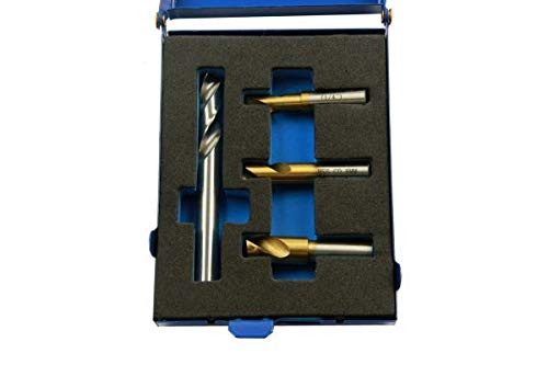 US PRO Tools Kobalt-Punktschweißbohrer-Set, 6,5 mm, 8 mm, 10 mm und 8 mm, 2646 von US PRO
