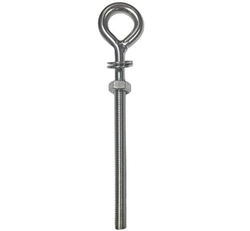 US STAINLESS Ringschraube aus Edelstahl 316 M10, 10 mm x 150 mm, marinetaugliche Teilung von 1,5 US STAINLESS Ringschraube aus Edelstahl 316 M10, 10 mm x 150 mm, marinetaugliche Teilung von 1,5 von US Stainless