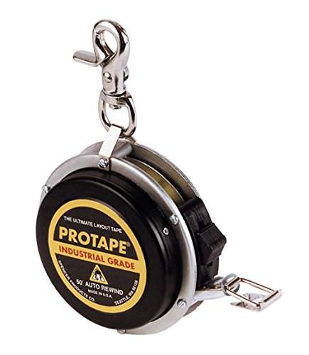 ProTape 45322 (950DCB) Maßband mit Nylon-beschichteter Klinge, 1,5 cm x 1,5 m von US Tape